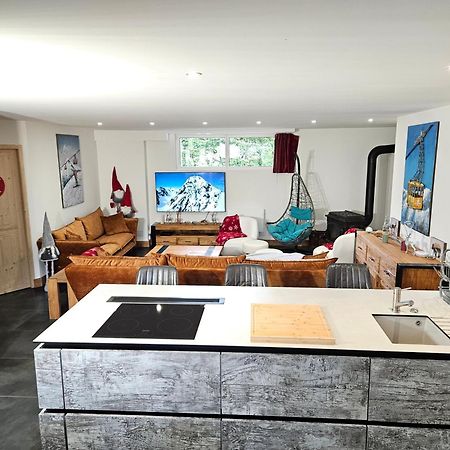 Les Fees Mer : Appart 150 M² Hypercentre Calme 10P Chamonix Mont Blanc Exterior foto