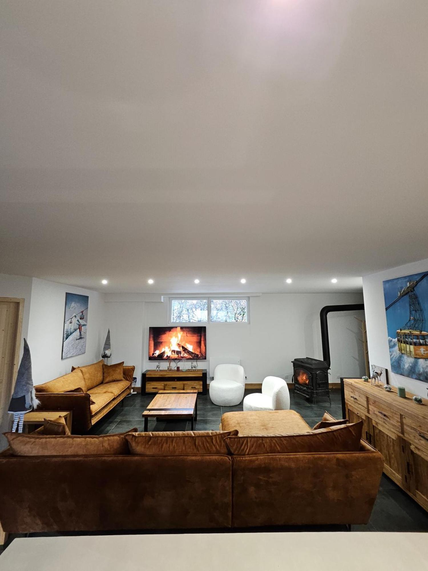 Les Fees Mer : Appart 150 M² Hypercentre Calme 10P Chamonix Mont Blanc Exterior foto
