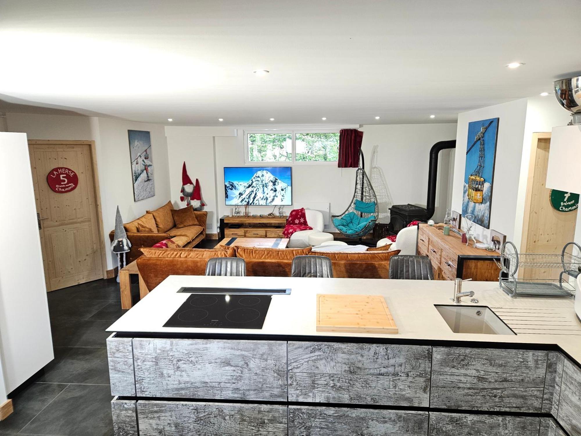 Les Fees Mer : Appart 150 M² Hypercentre Calme 10P Chamonix Mont Blanc Exterior foto